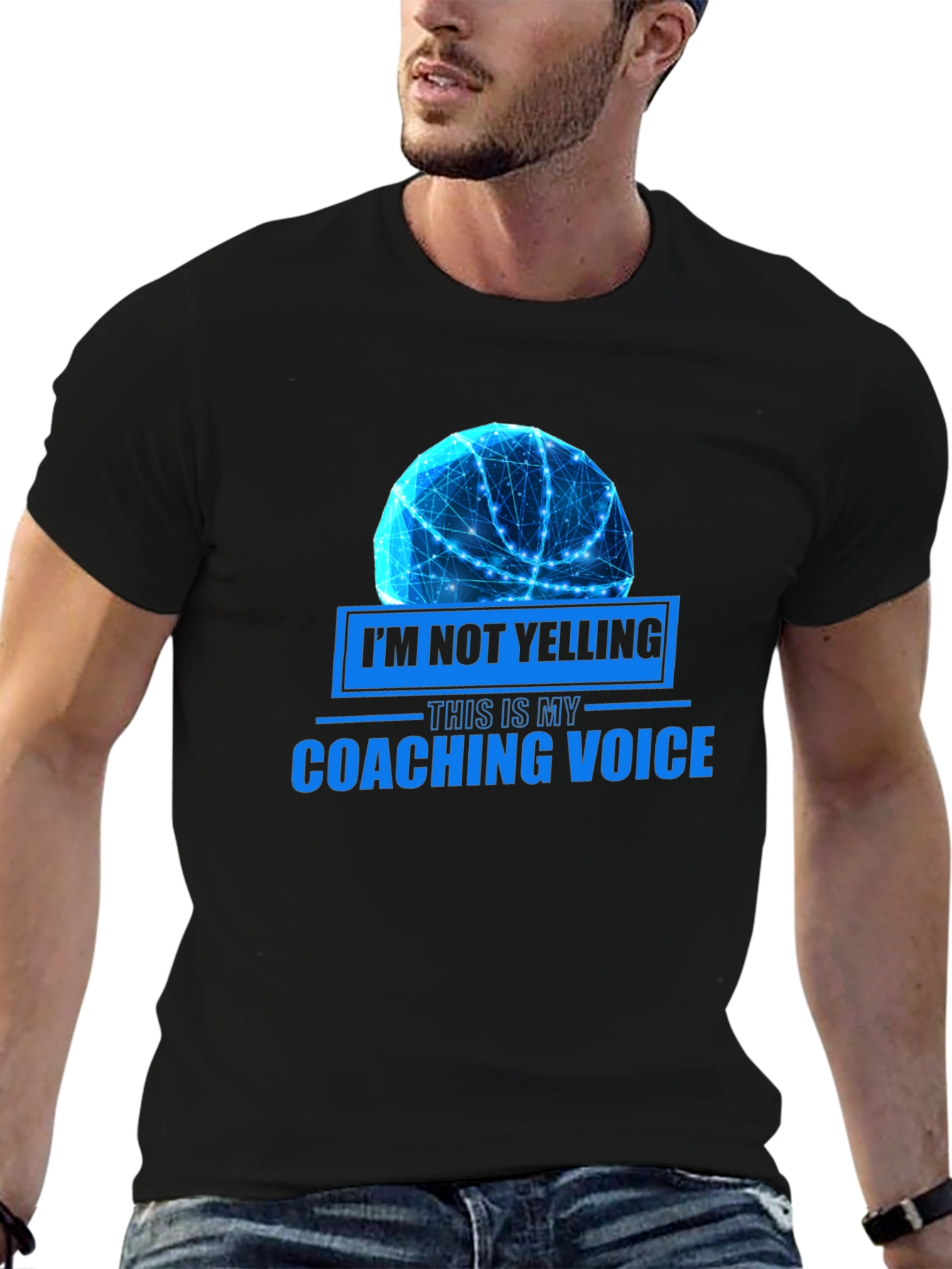 Coaching Voice T-Shirt - Basketball Coach Tee