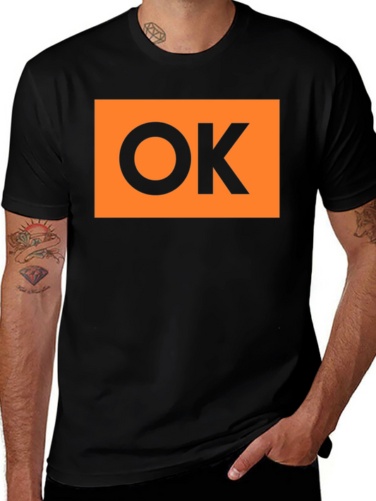 OK Graphic Tee - Bold Statement T-Shirt