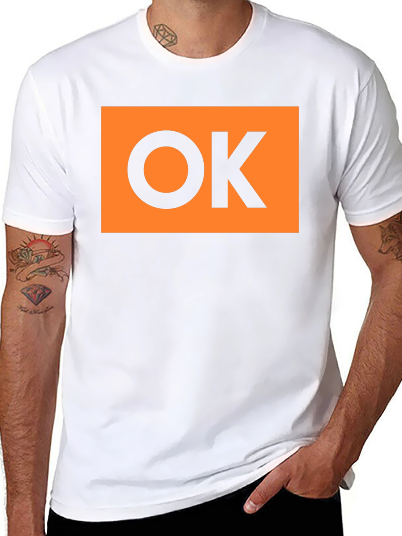 OK Graphic Tee - Bold Statement T-Shirt