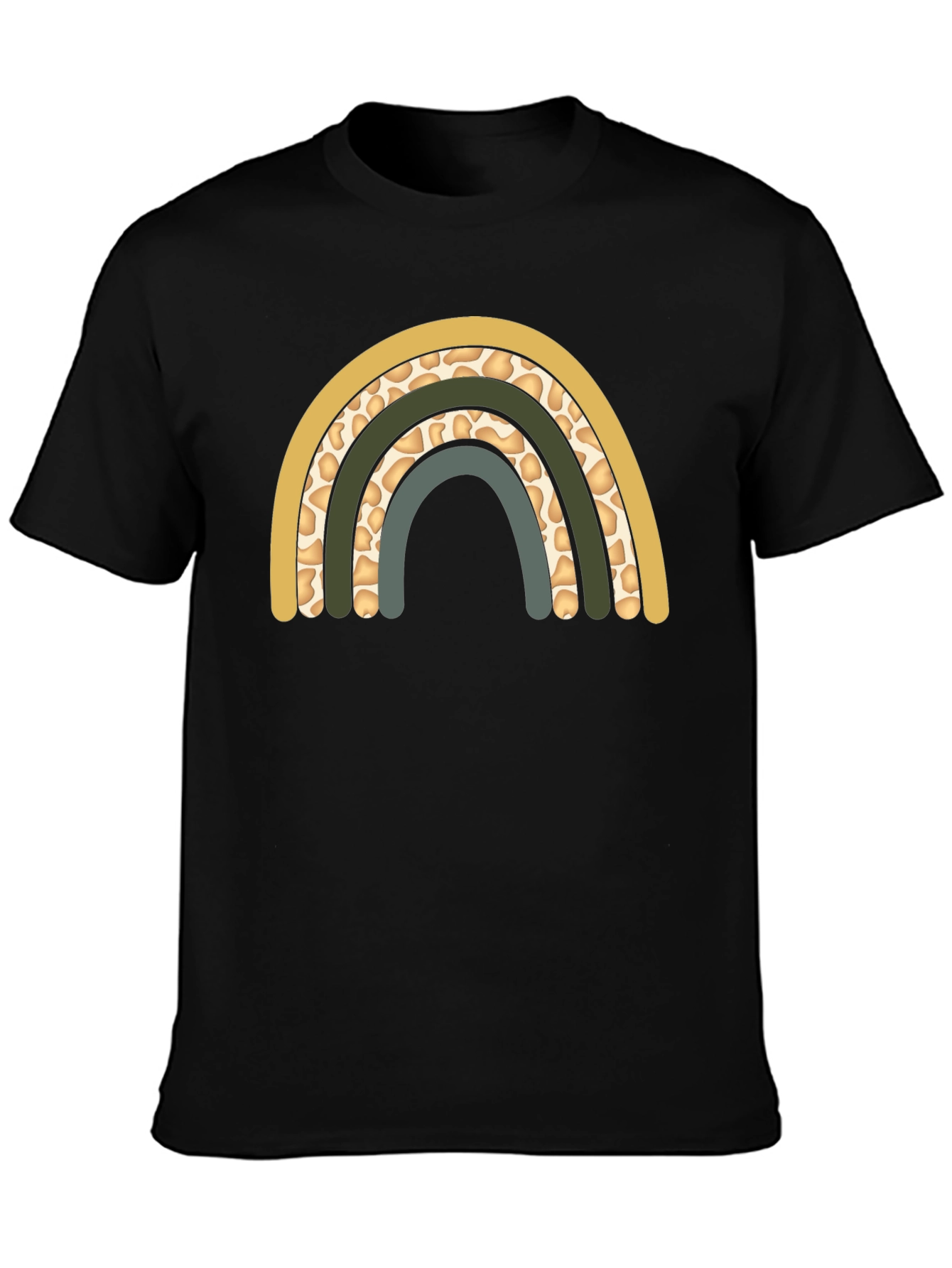 Boho Rainbow Graphic Tee - Stylish & Comfortable