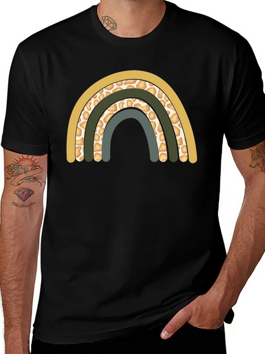 Boho Rainbow Graphic Tee - Stylish & Comfortable