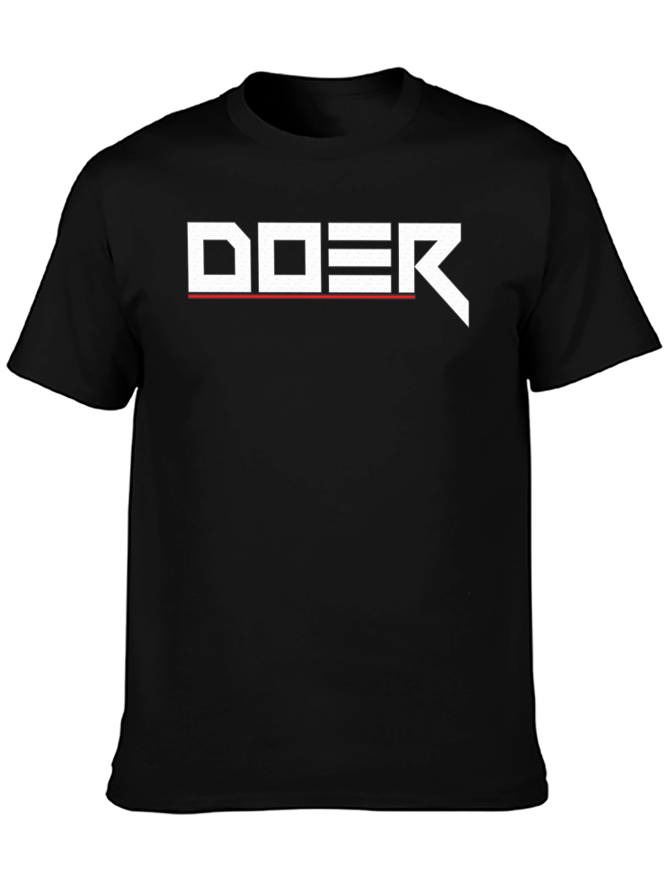Doer Graphic Tee - Mens Black T-Shirt