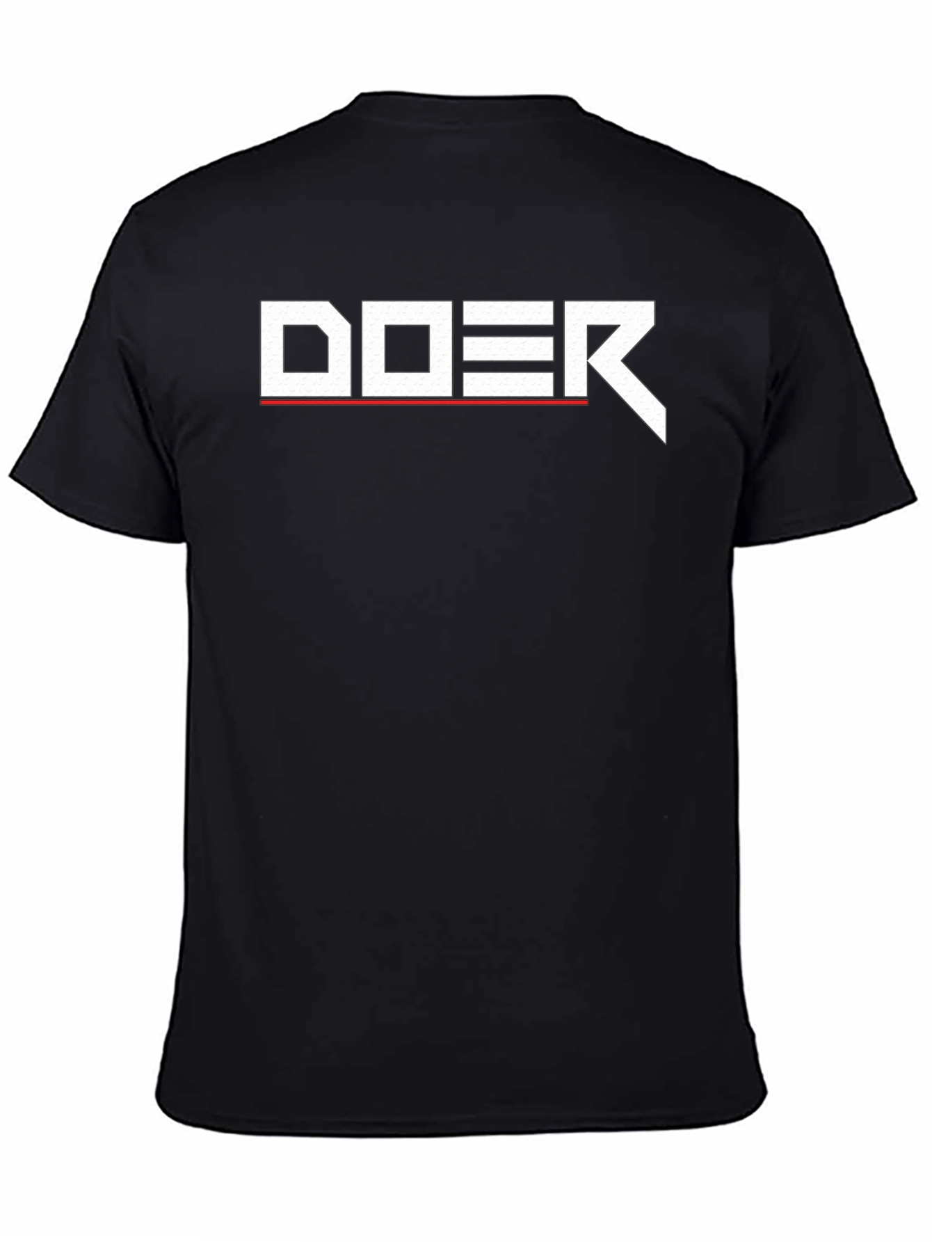 Doer Graphic Tee - Mens Black T-Shirt