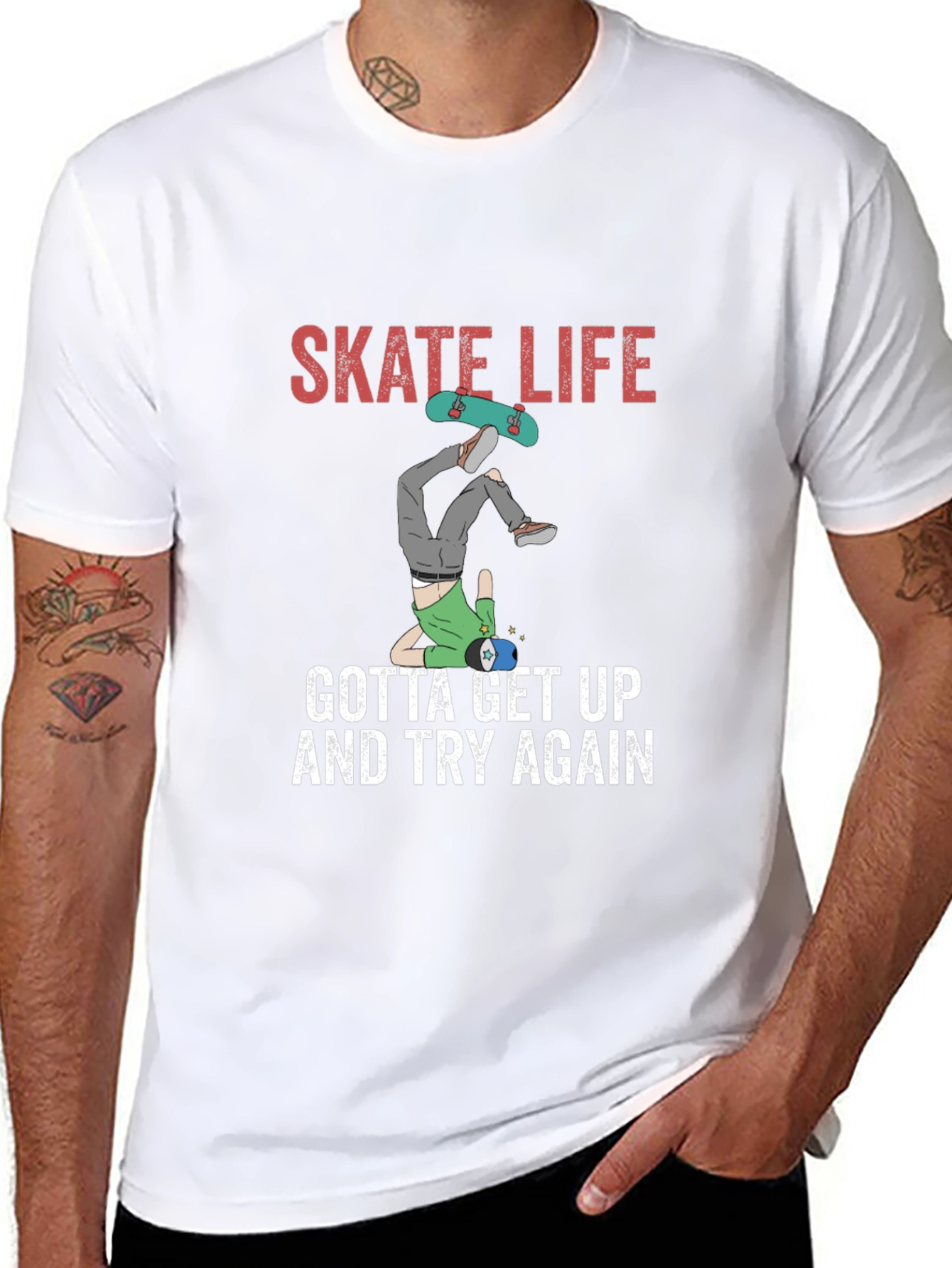 Skate Life Graphic T-Shirt