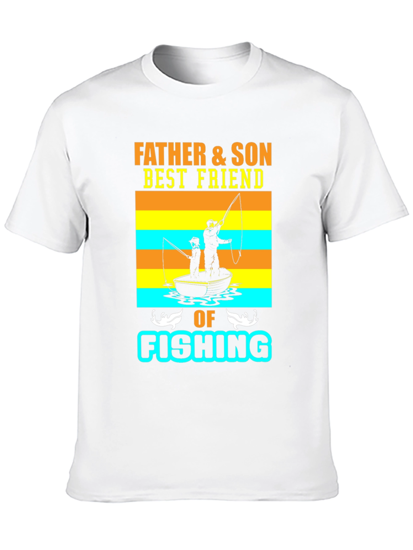 Father & Son Fishing T-Shirt - Best Friends Design