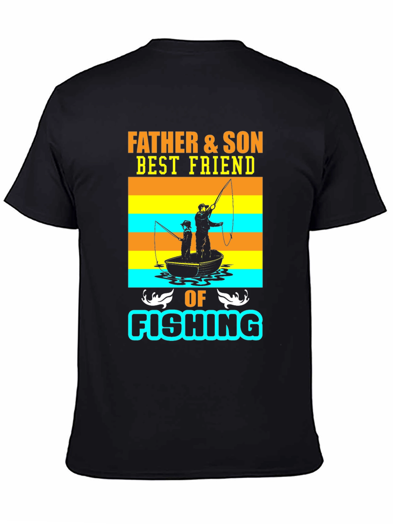 Father & Son Fishing T-Shirt - Best Friends Design