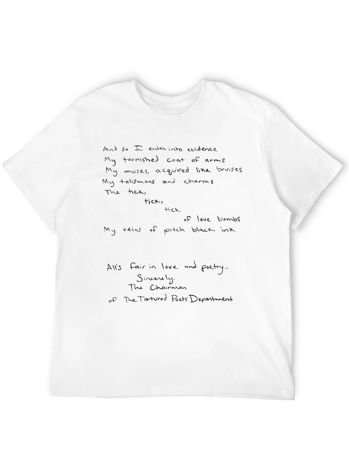 Tortured Poets Department T-Shirt