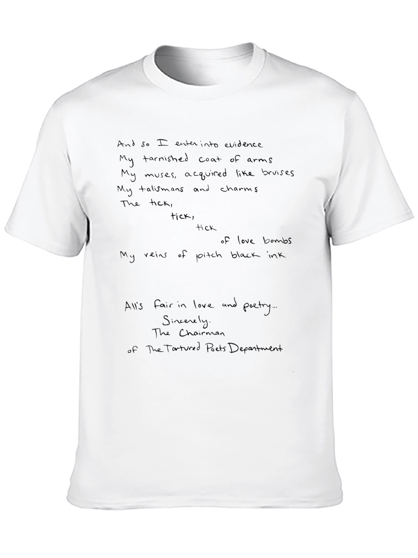 Tortured Poets Department T-Shirt