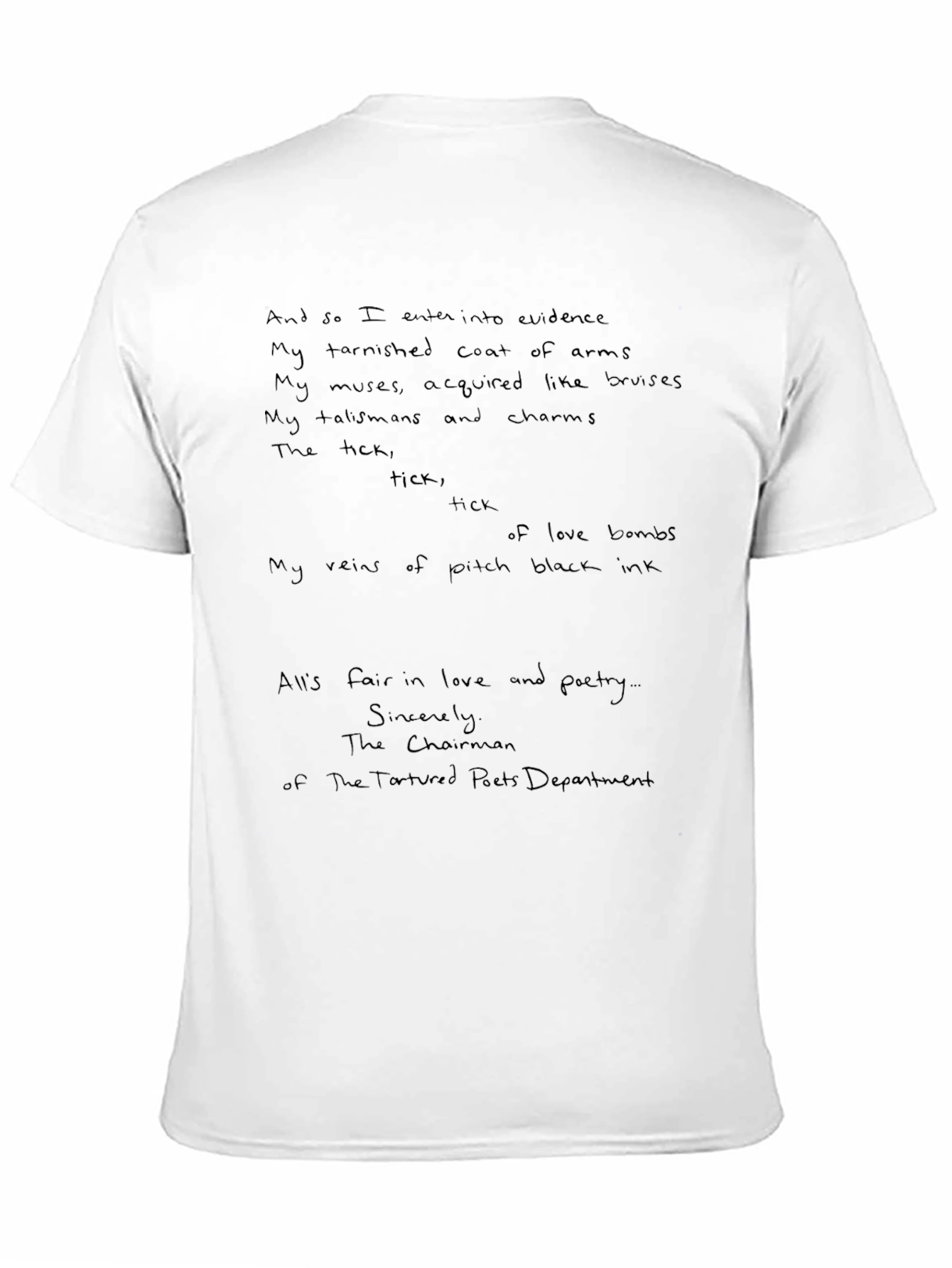 Tortured Poets Department T-Shirt