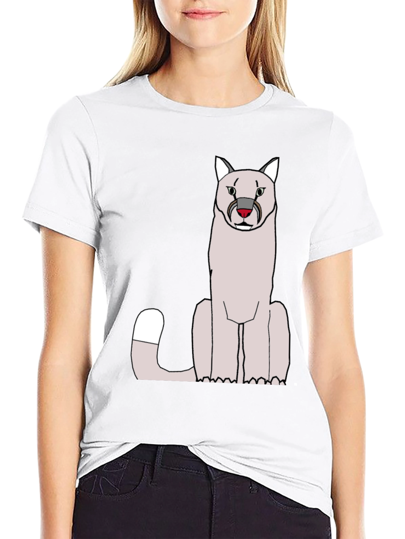 Cool Cat Graphic T-Shirt