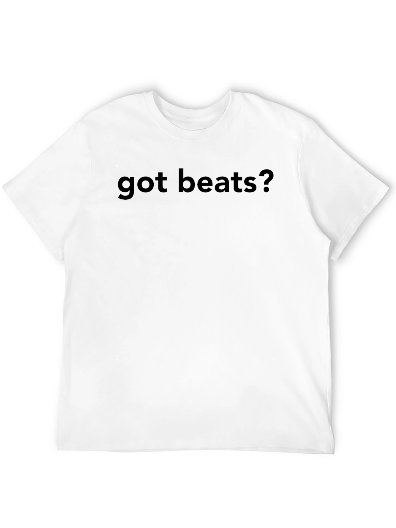 Got Beats? Black Graphic T-Shirt