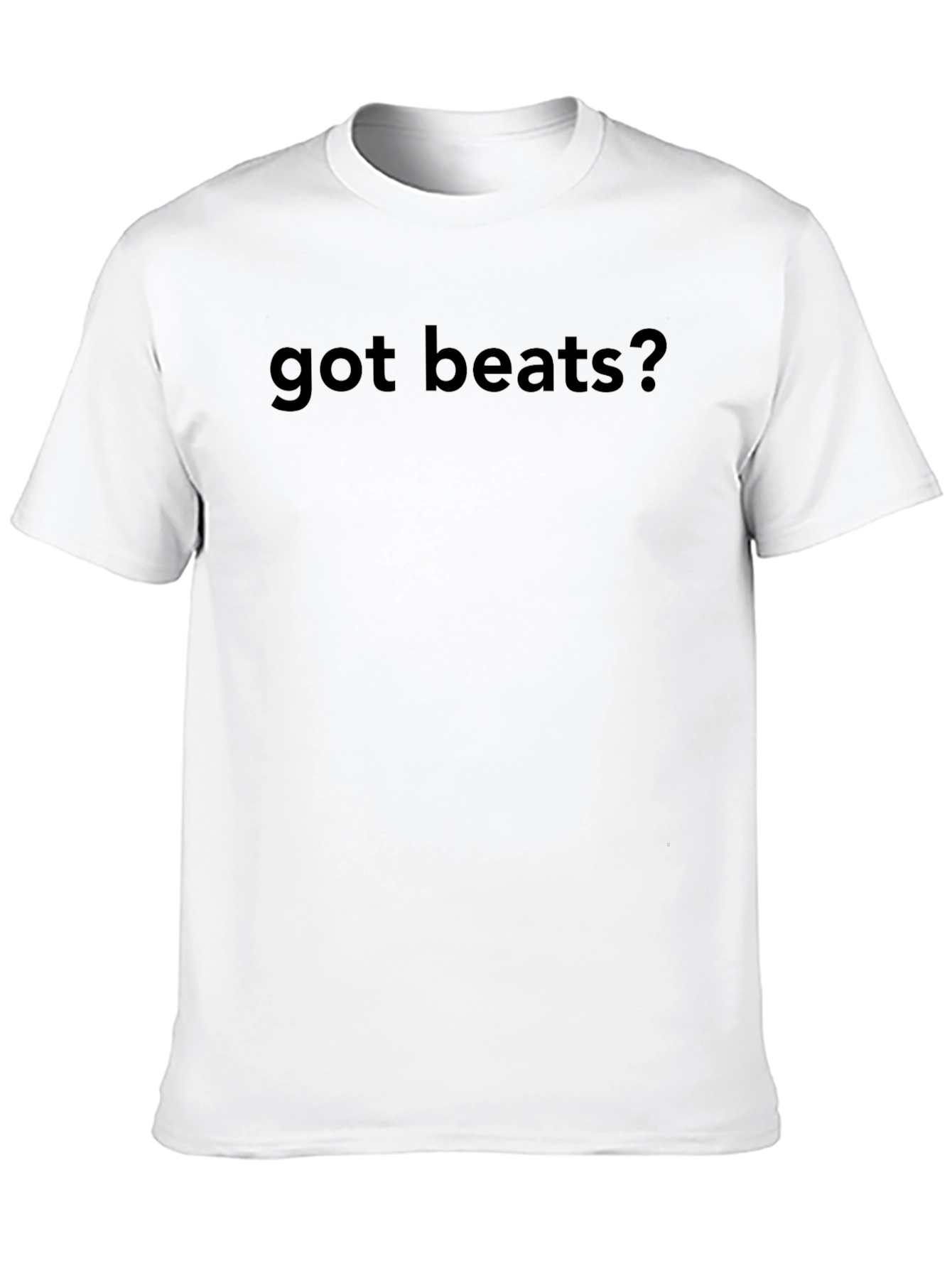 Got Beats? Black Graphic T-Shirt