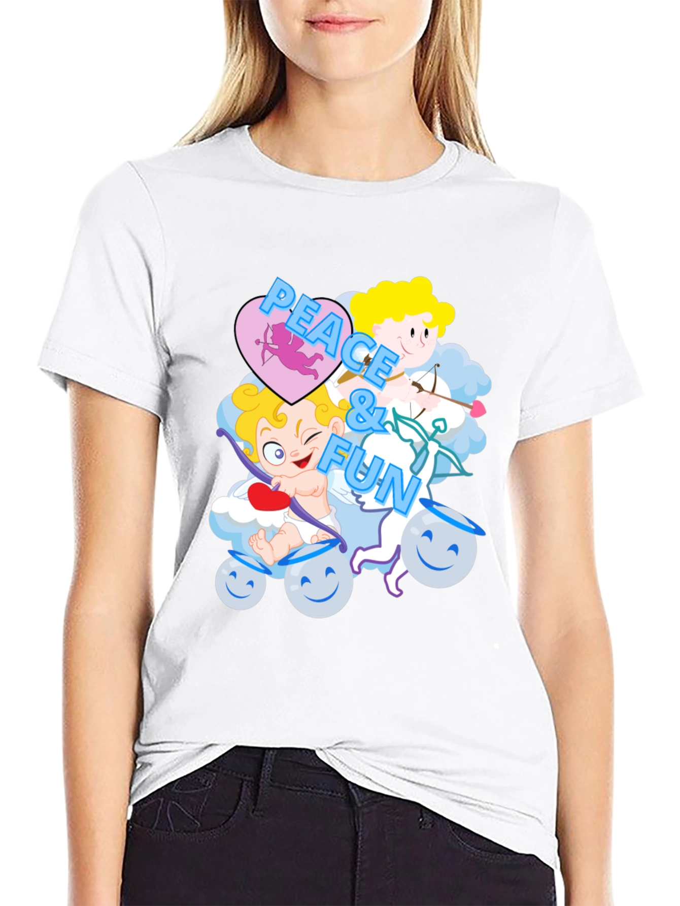 Peace & Fun Cupid T-Shirt