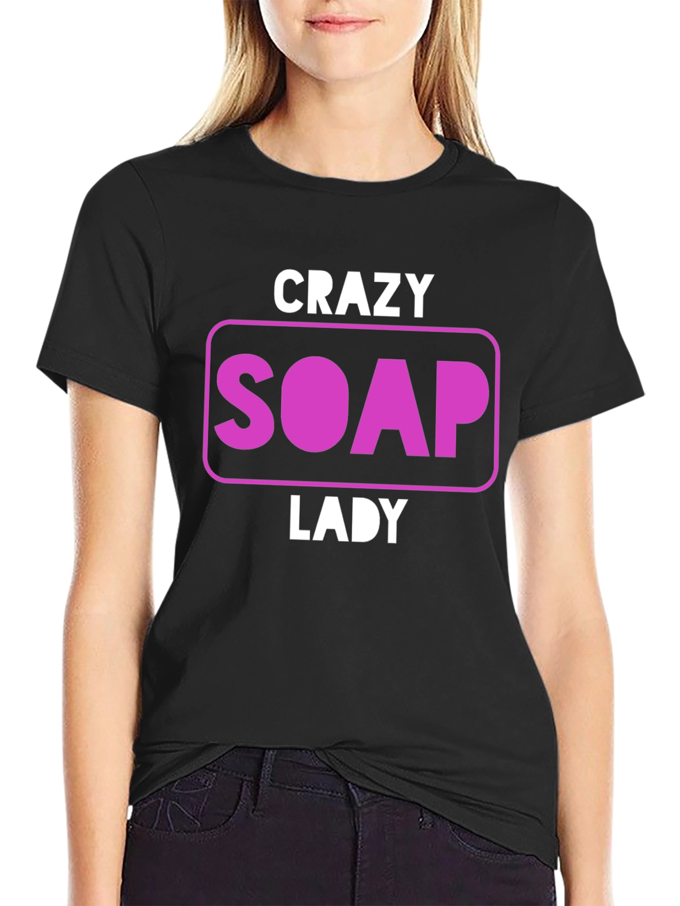 Crazy Soap Lady Graphic Tee
