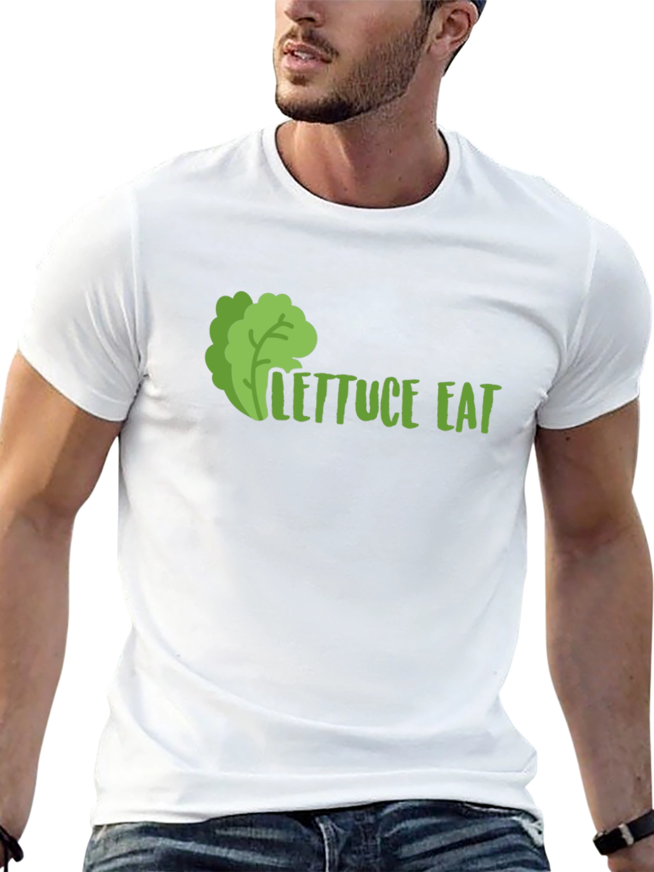Lettuce Eat T-Shirt - Funny Vegan Tee