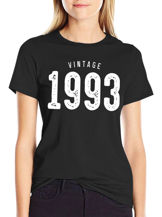Vintage 1993 Graphic T-Shirt - Classic Birthday Tee