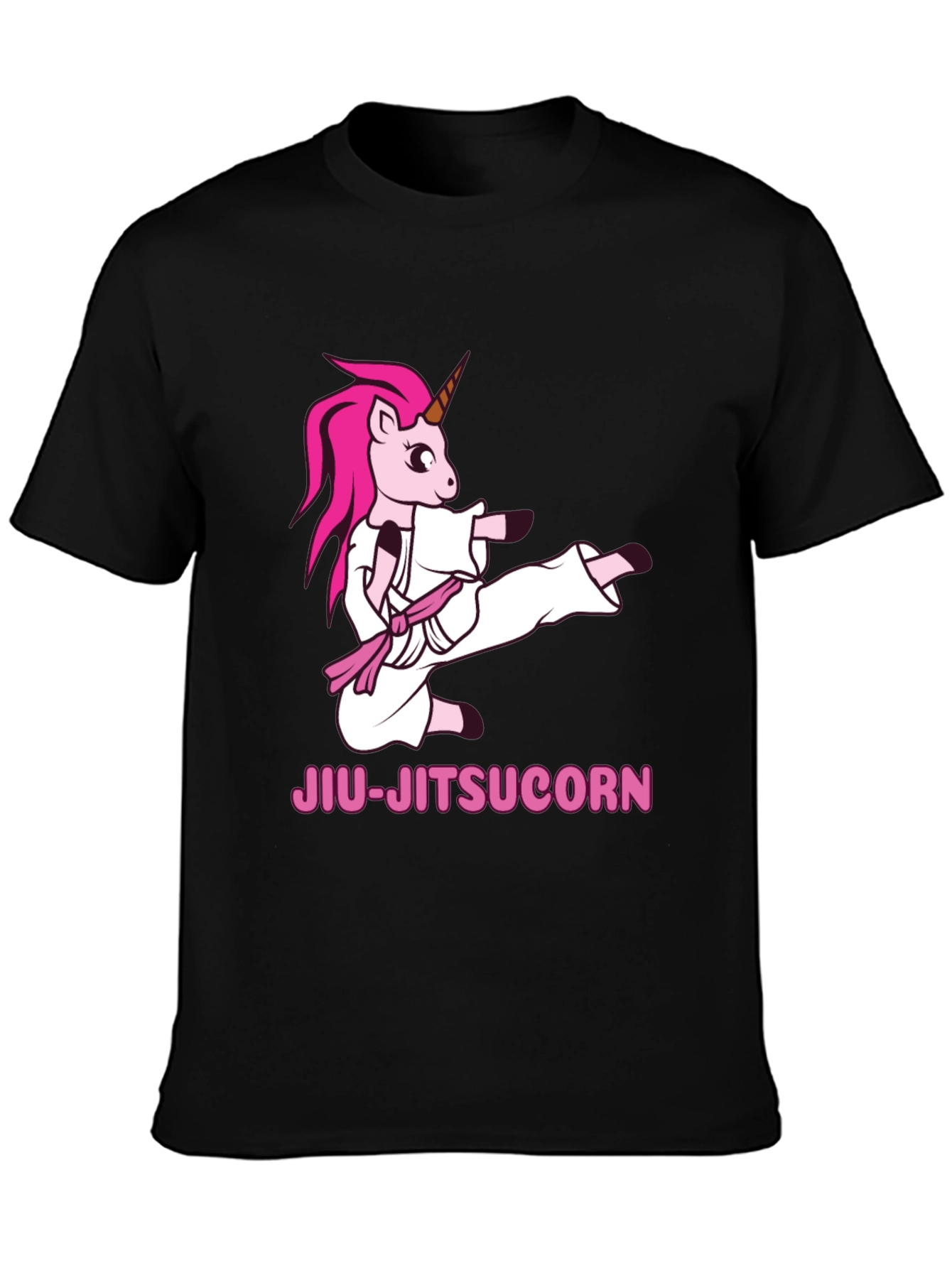 Jiu-Jitsucorn Black T-Shirt