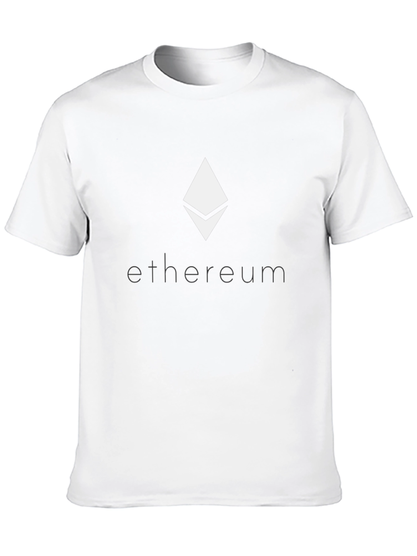 Ethereum Logo Graphic Tee - Crypto T-Shirt