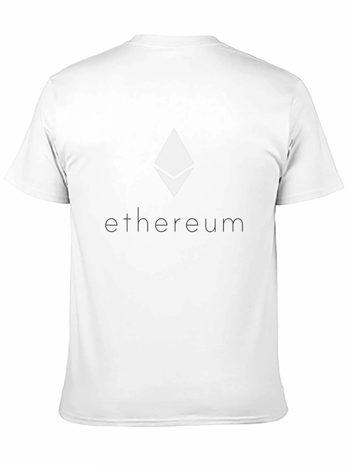 Ethereum Logo Graphic Tee - Crypto T-Shirt