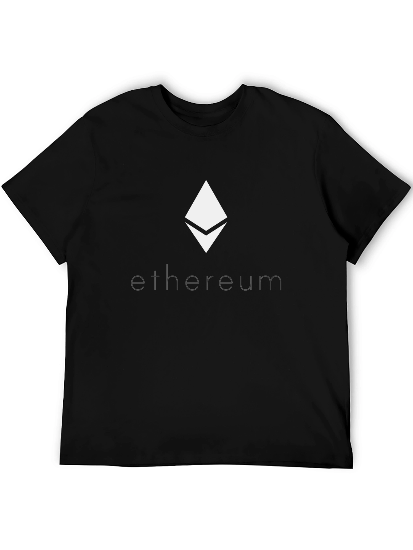 Ethereum Logo Graphic Tee - Crypto T-Shirt