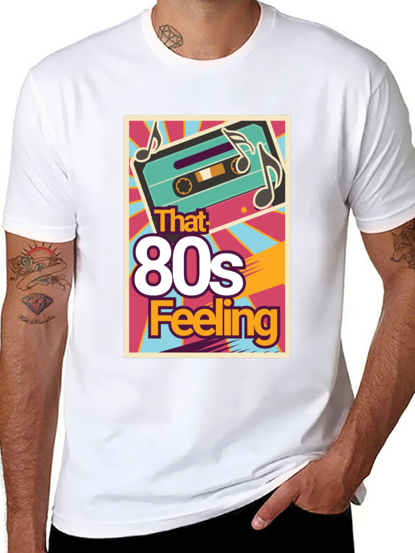 Retro 80s Feeling Graphic T-Shirt