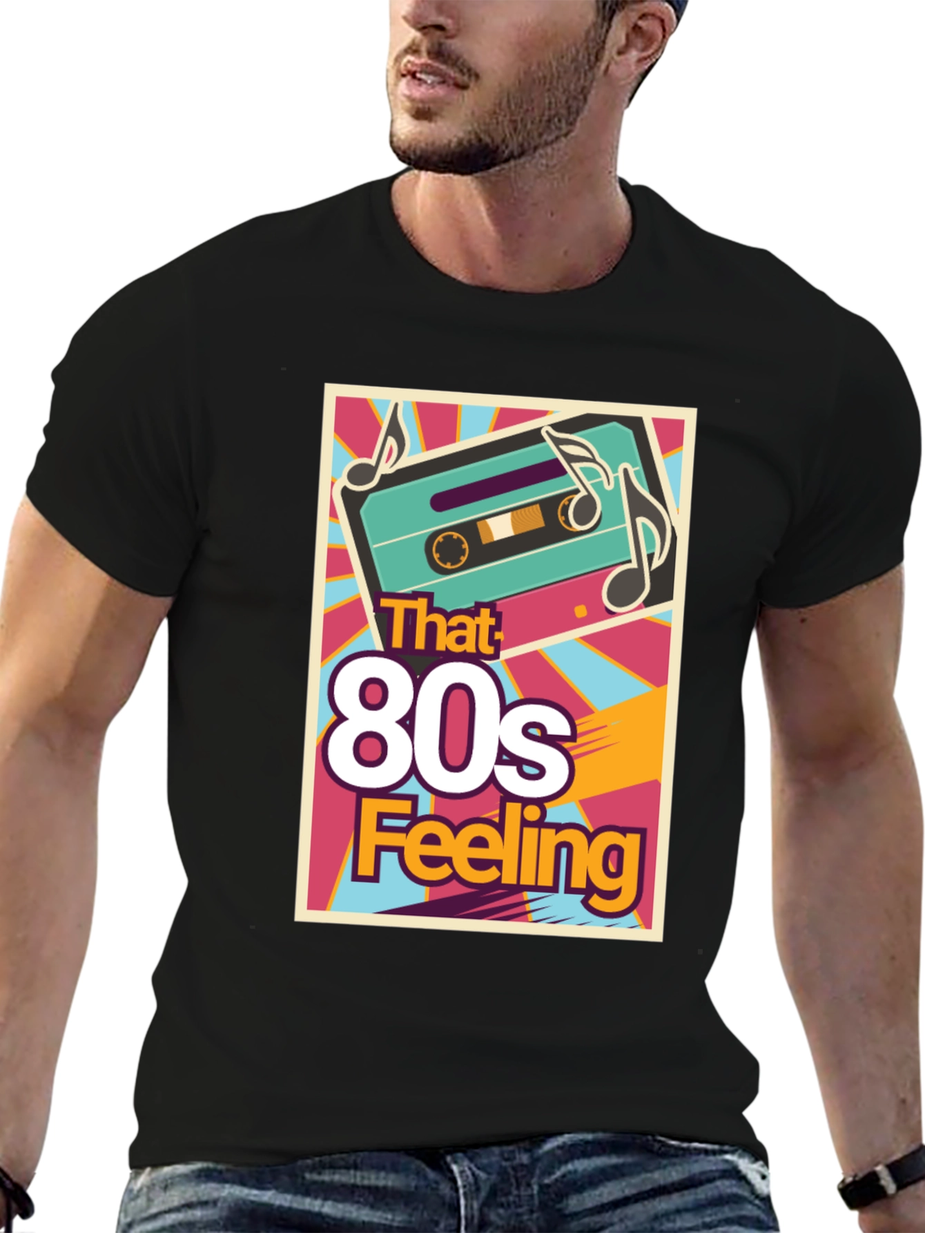 Retro 80s Feeling Graphic T-Shirt