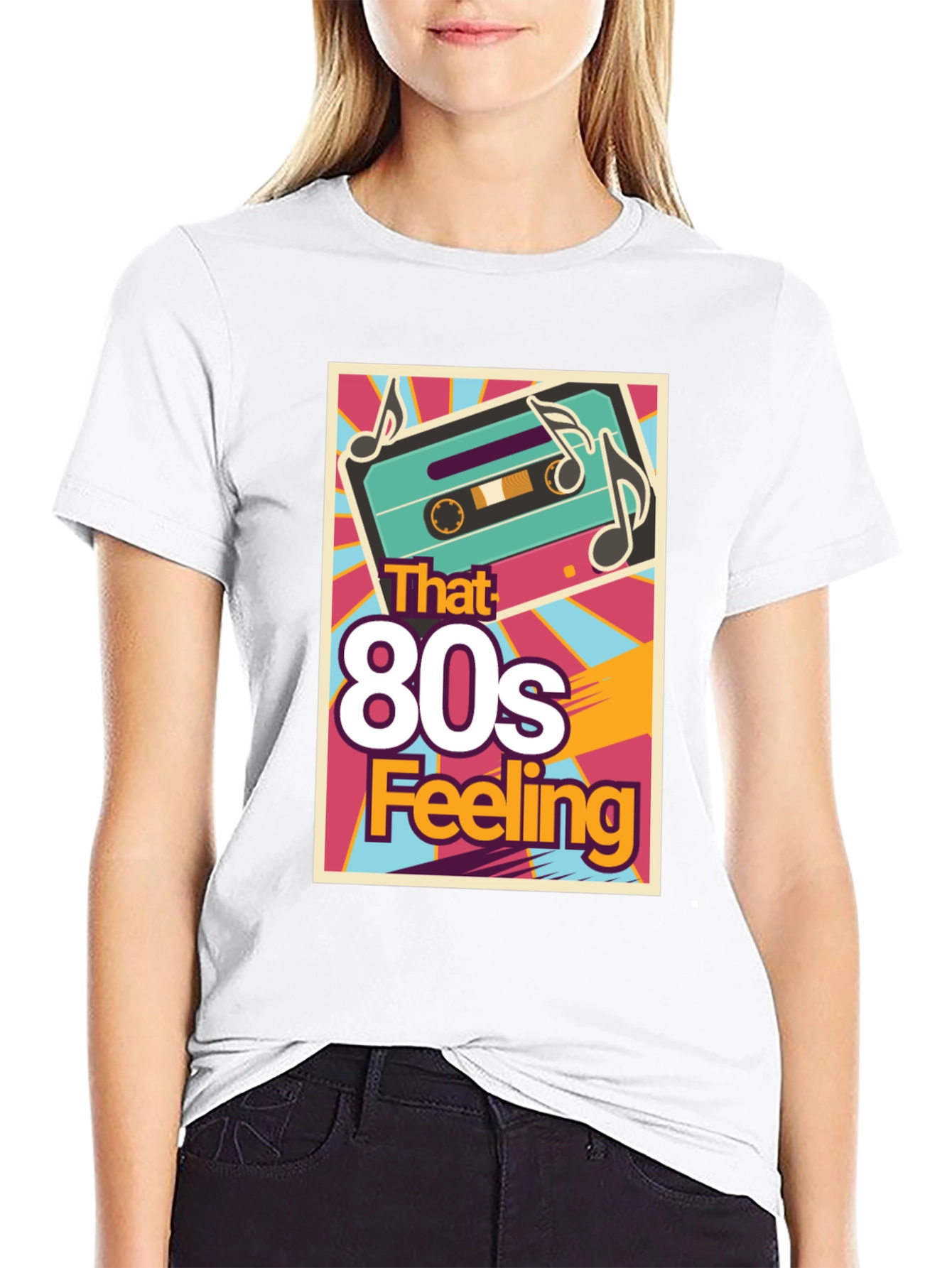 Retro 80s Feeling Graphic T-Shirt
