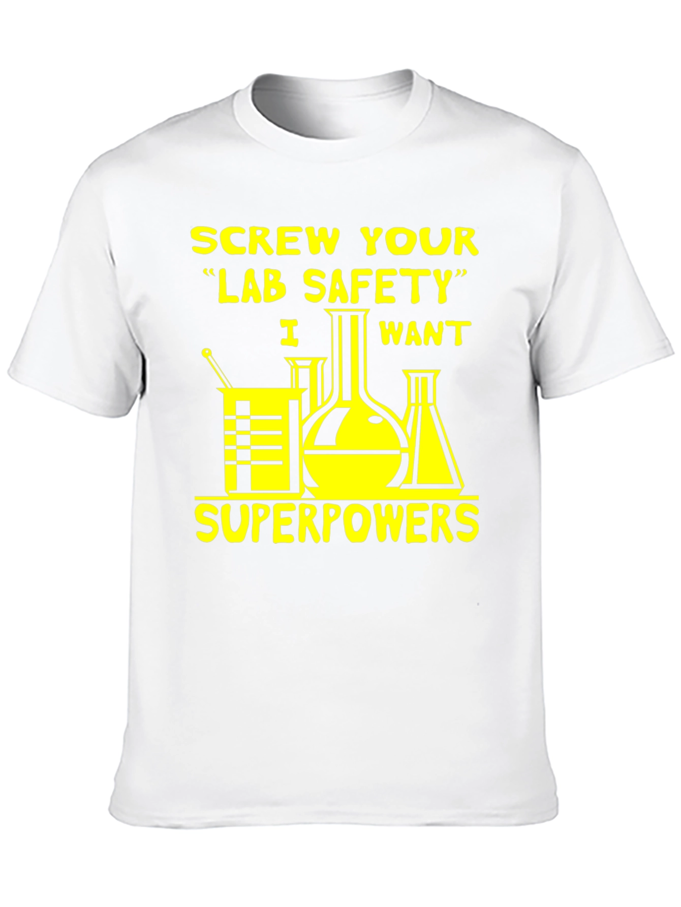 Lab Safety Superpowers Graphic T-Shirt