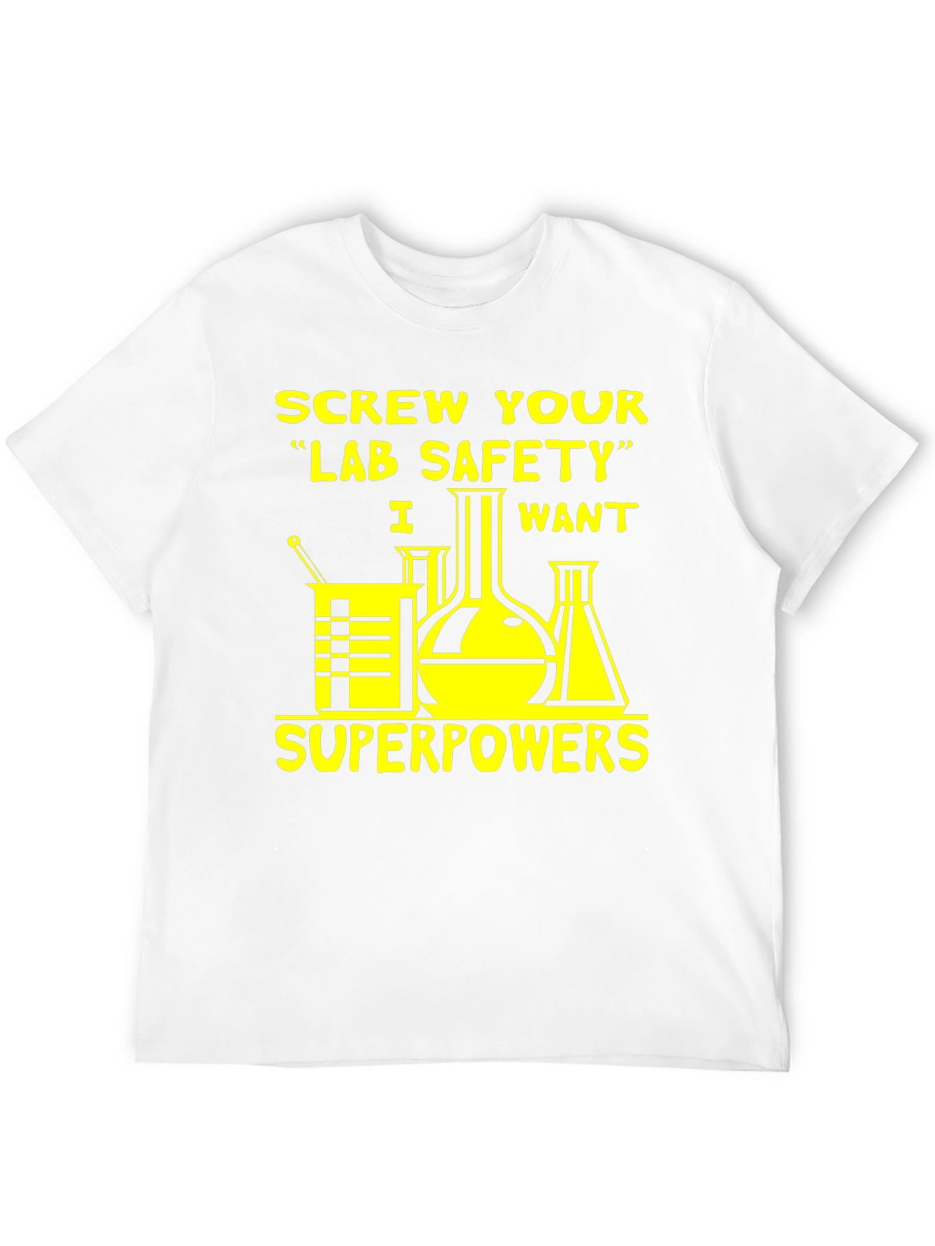 Lab Safety Superpowers Graphic T-Shirt