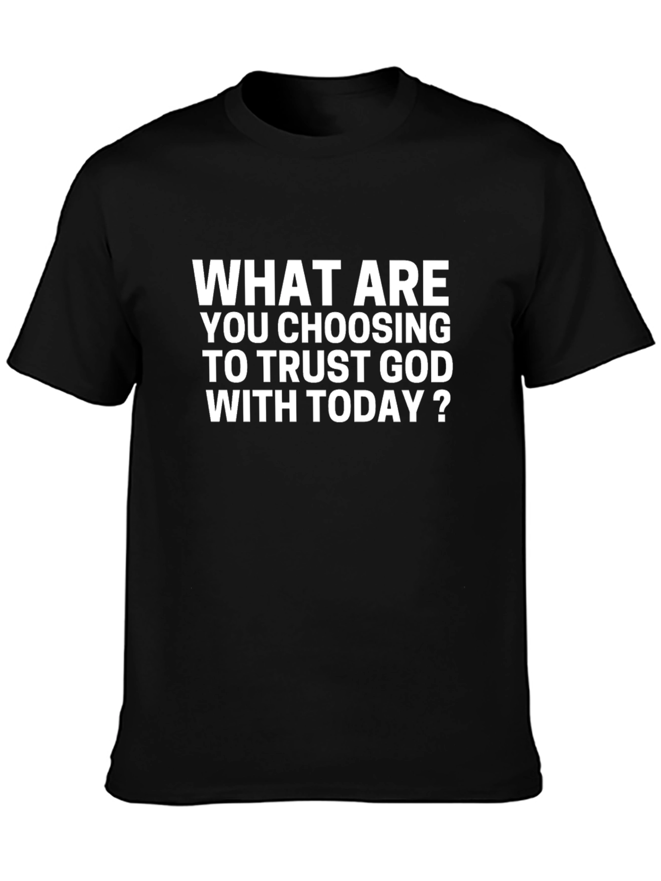 Trust God Graphic T-Shirt - Christian Apparel