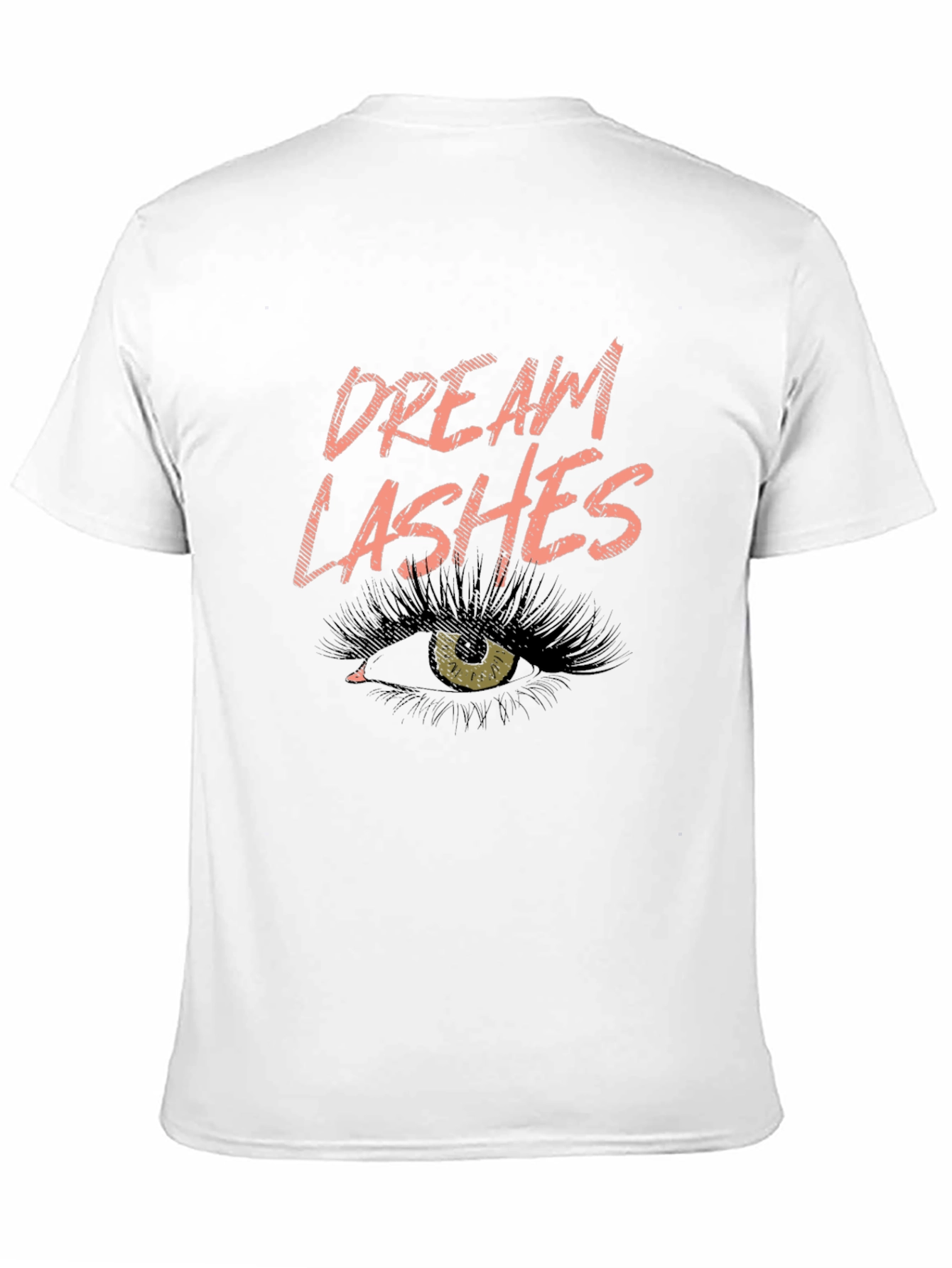 Dream Lashes Graphic Tee - Unisex Black Cotton T-Shirt