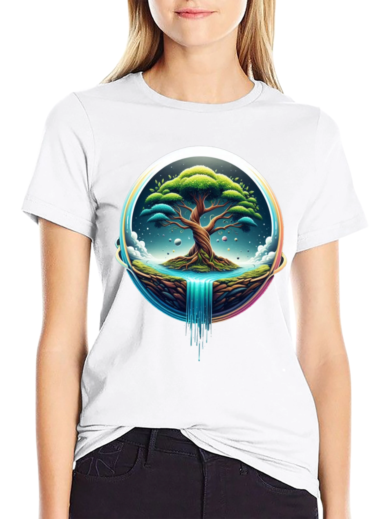 Natures Embrace: Tree Graphic T-Shirt