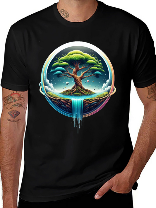 Natures Embrace: Tree Graphic T-Shirt