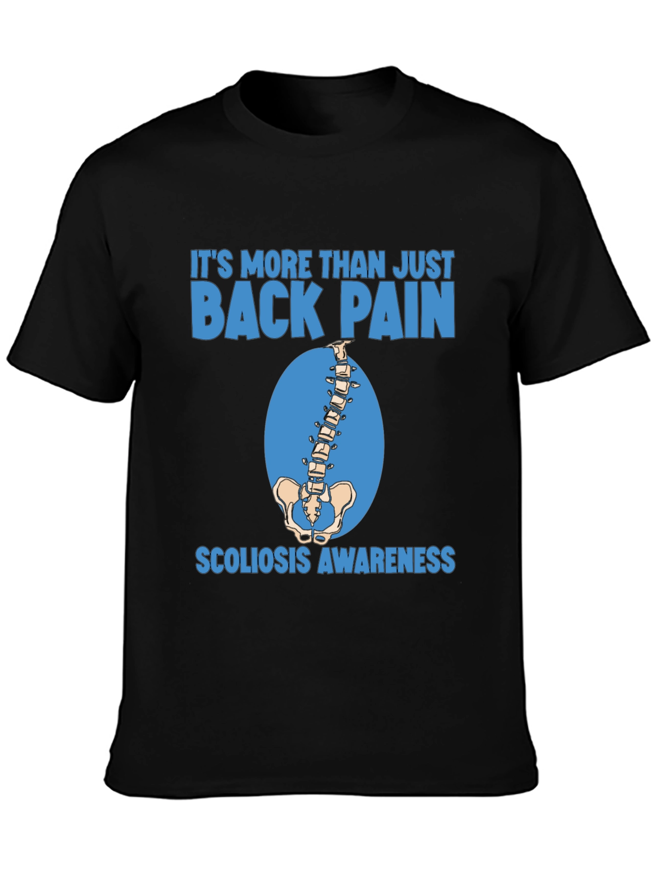 Scoliosis Awareness T-Shirt - More Than Back Pain