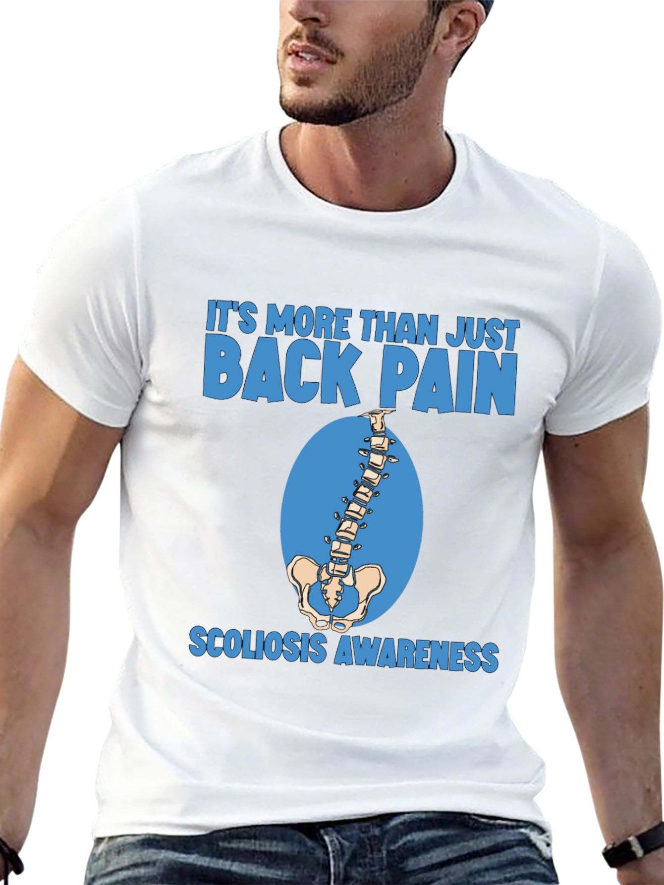 Scoliosis Awareness T-Shirt - More Than Back Pain