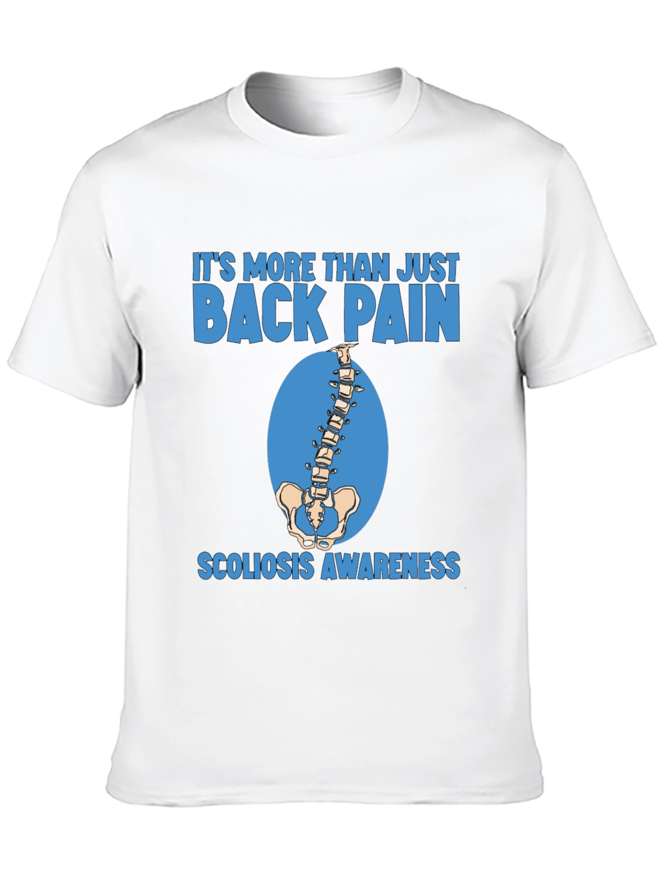 Scoliosis Awareness T-Shirt - More Than Back Pain