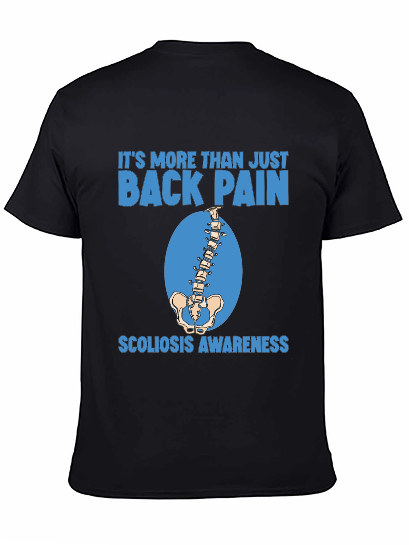 Scoliosis Awareness T-Shirt - More Than Back Pain