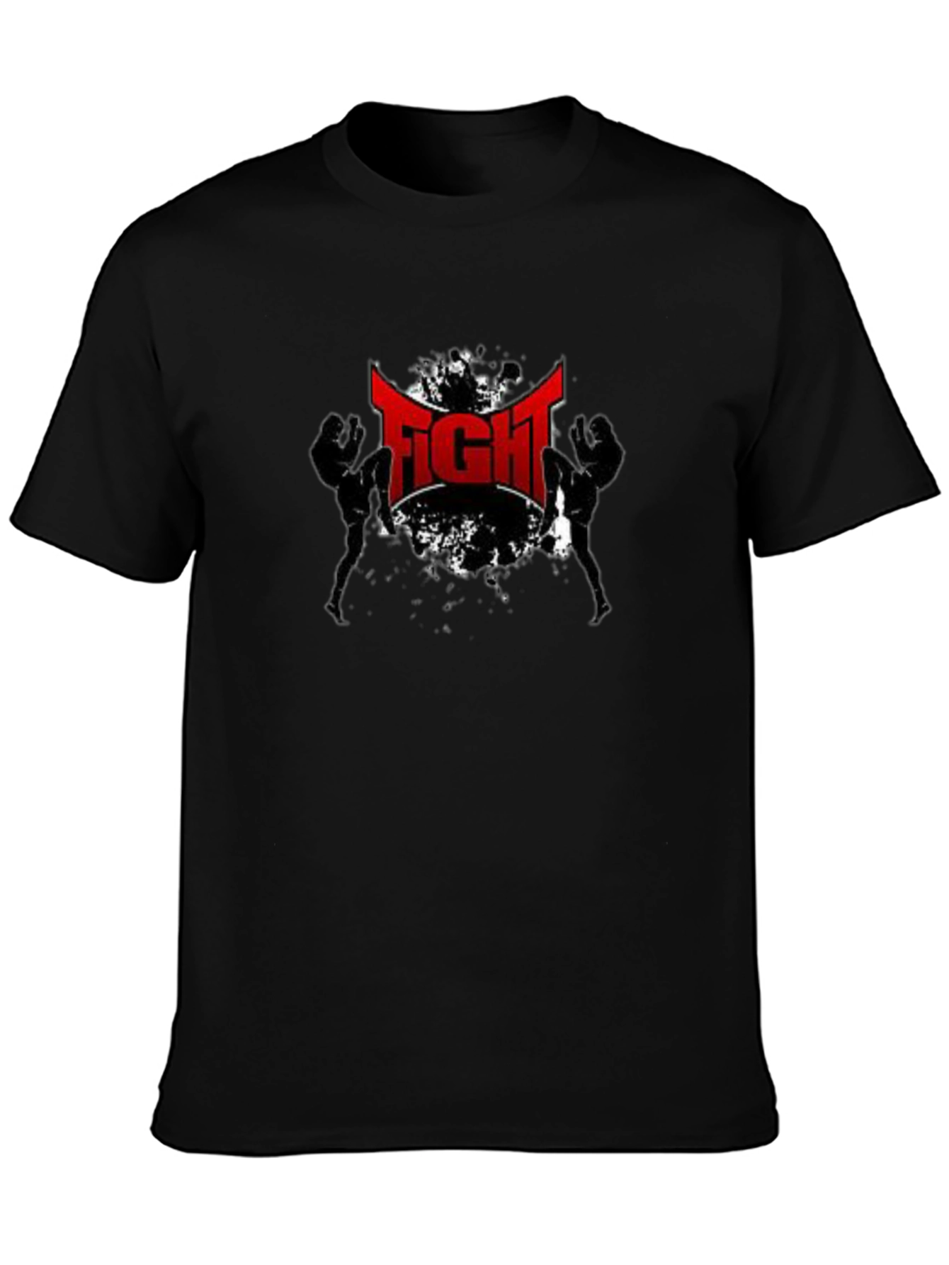 Fight Club MMA Black T-Shirt - Graphic Design