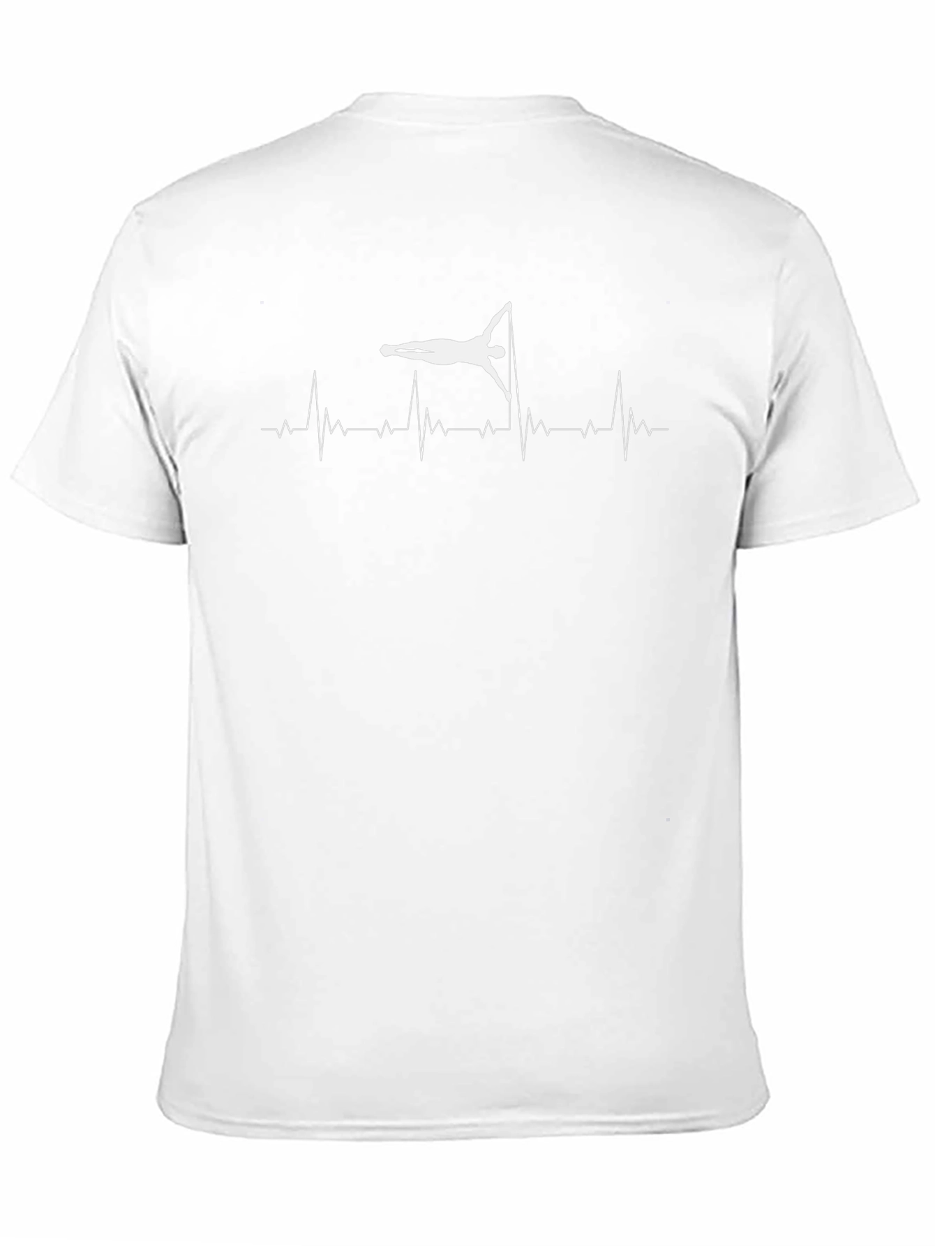 Pole Dance Heartbeat T-Shirt - Black