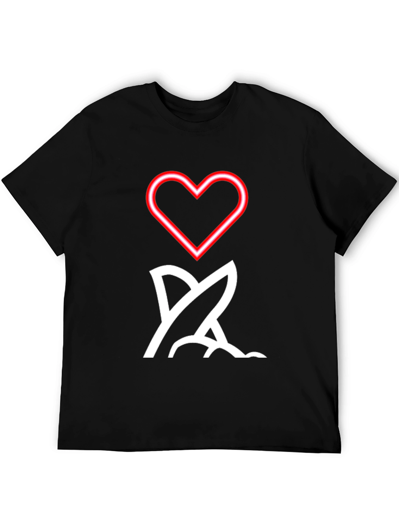 Heart YA T-Shirt - Graphic Print