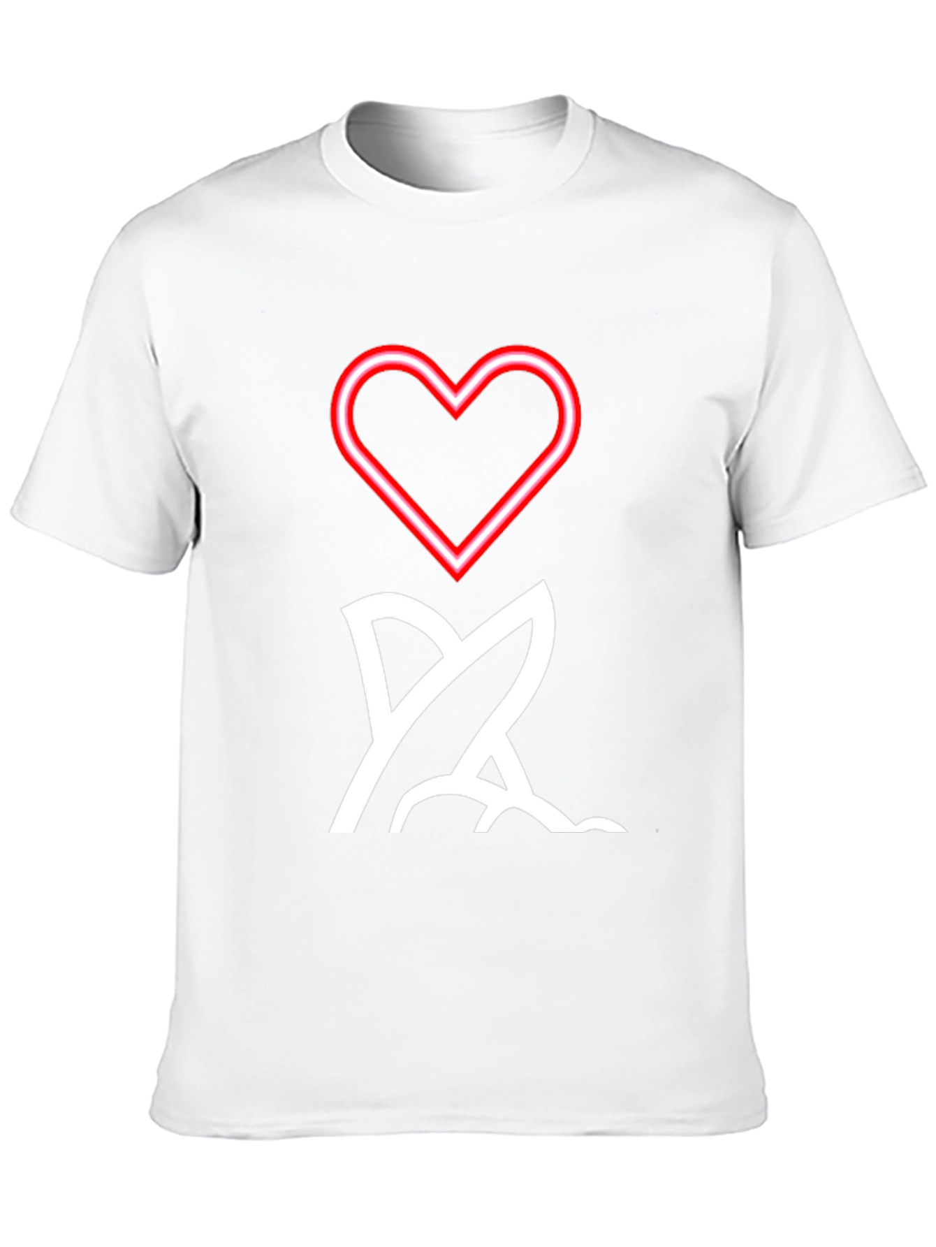 Heart YA T-Shirt - Graphic Print