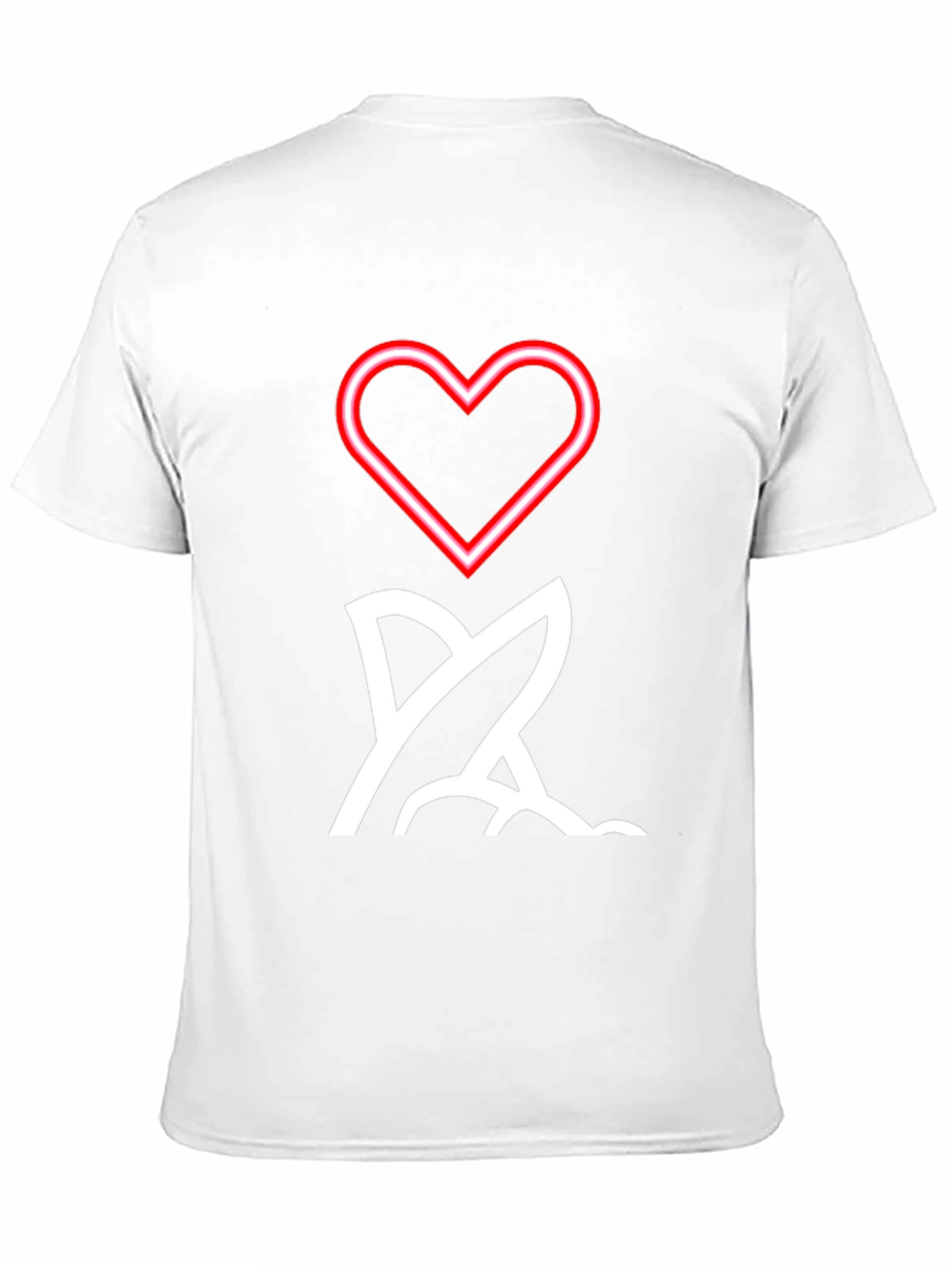 Heart YA T-Shirt - Graphic Print