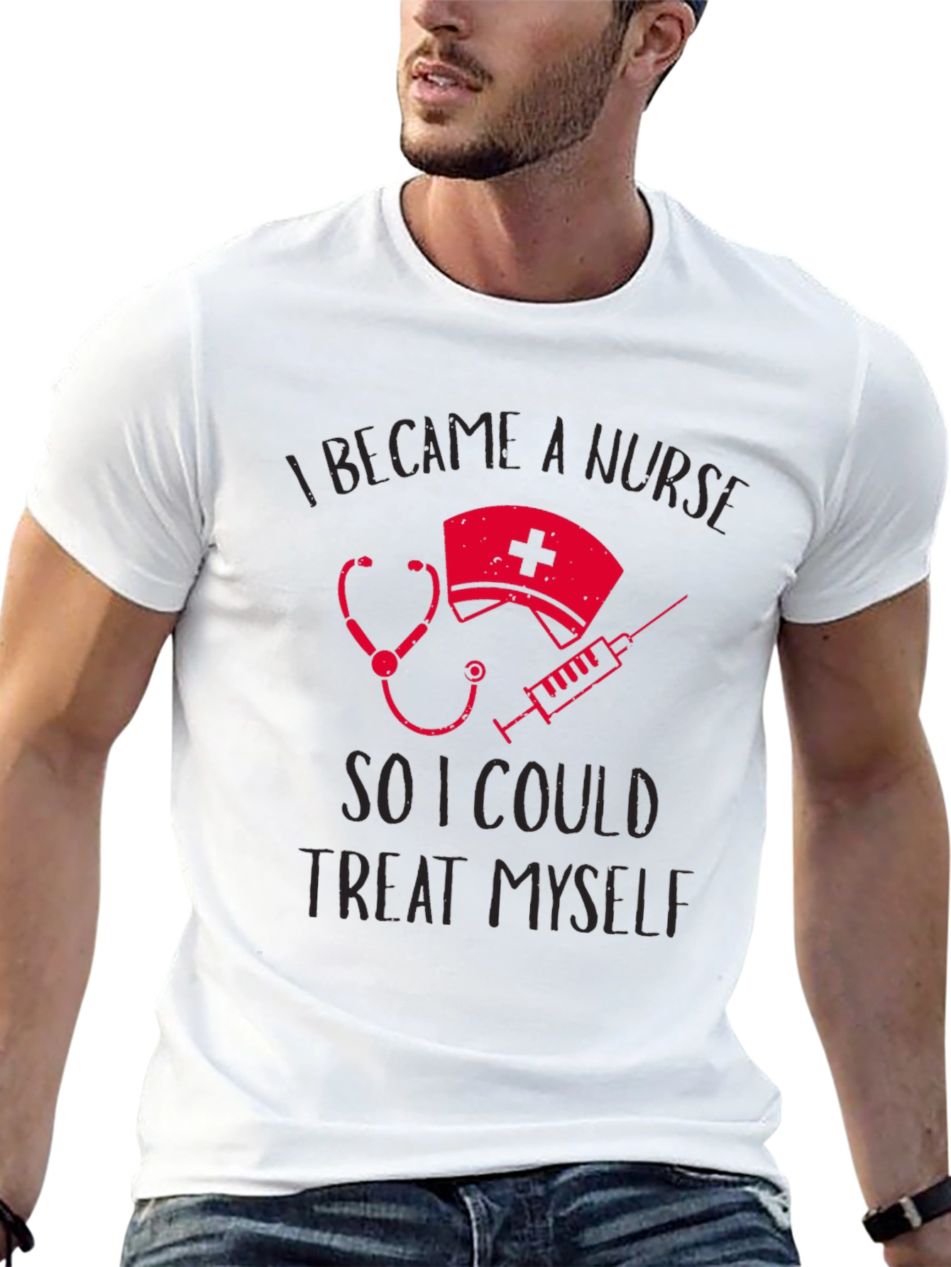 Nurse Treat Myself T-Shirt Funny Nursing Tee
