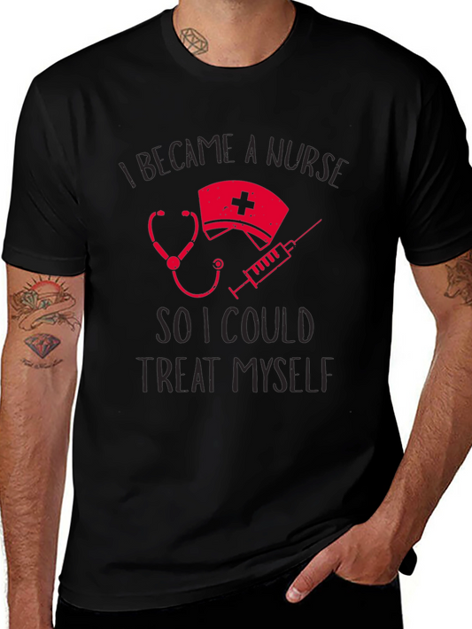 Nurse Treat Myself T-Shirt Funny Nursing Tee