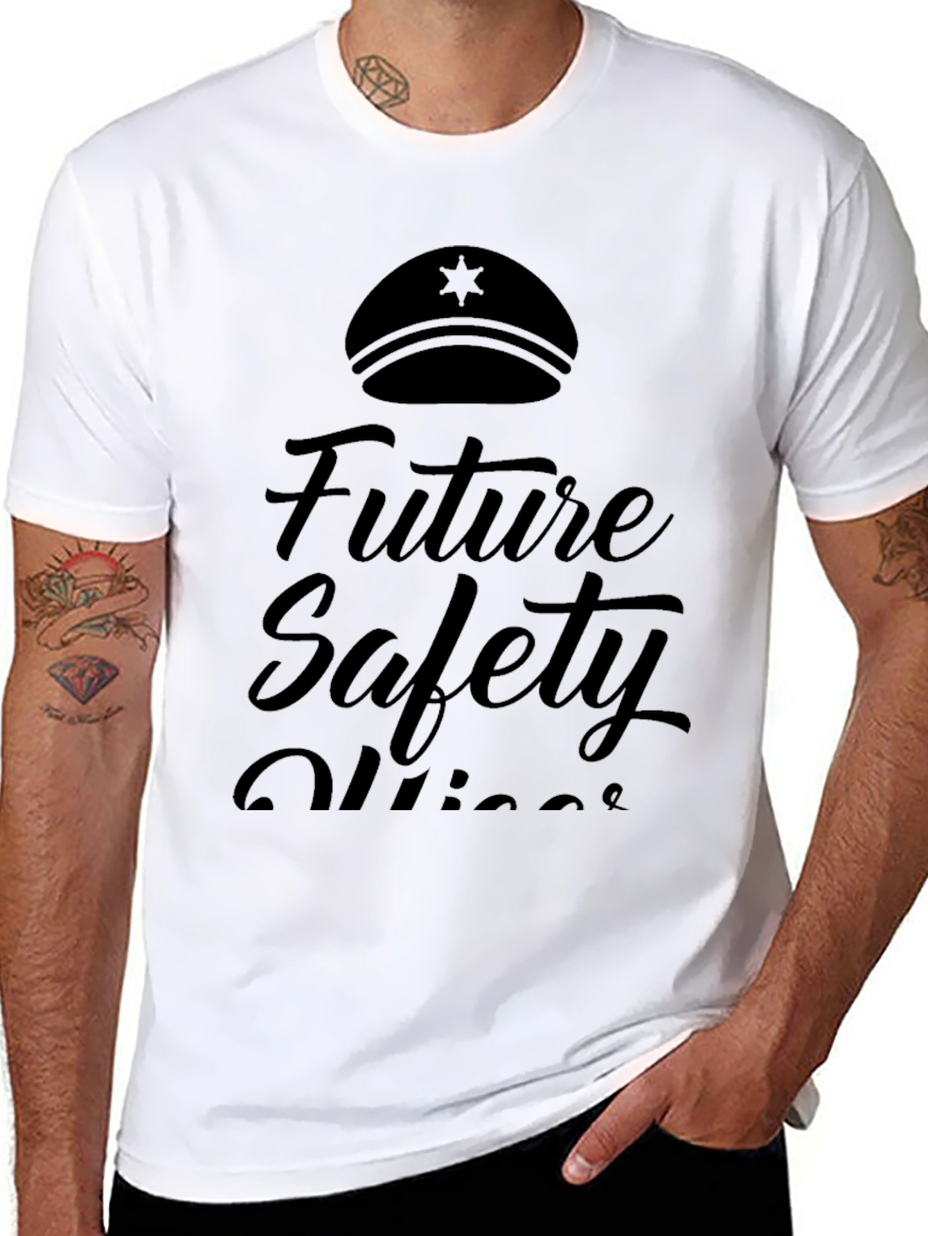 Future Safety Officer Black T-Shirt