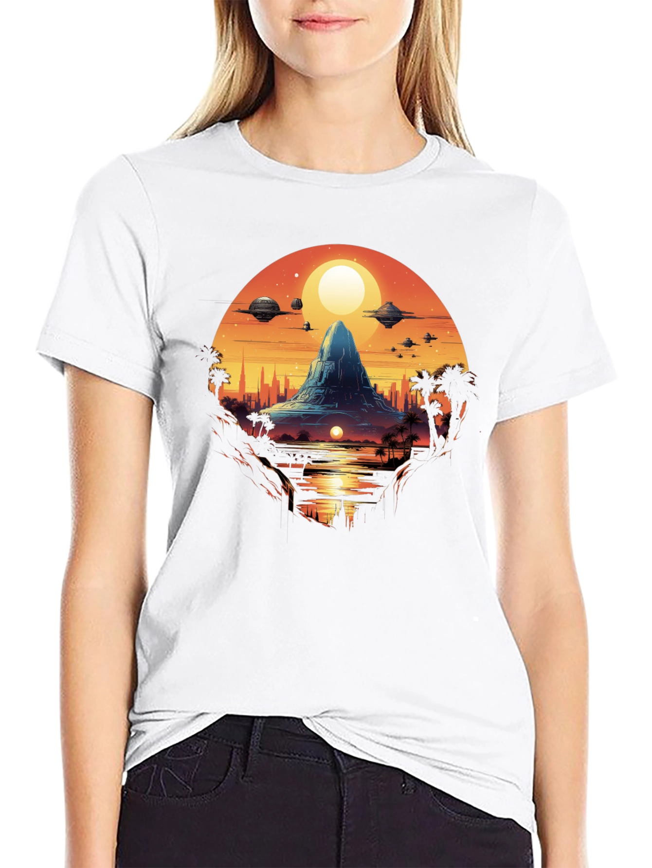 Retro Sci-Fi Graphic Tee