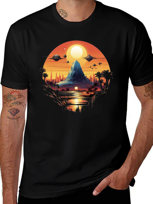 Retro Sci-Fi Graphic Tee