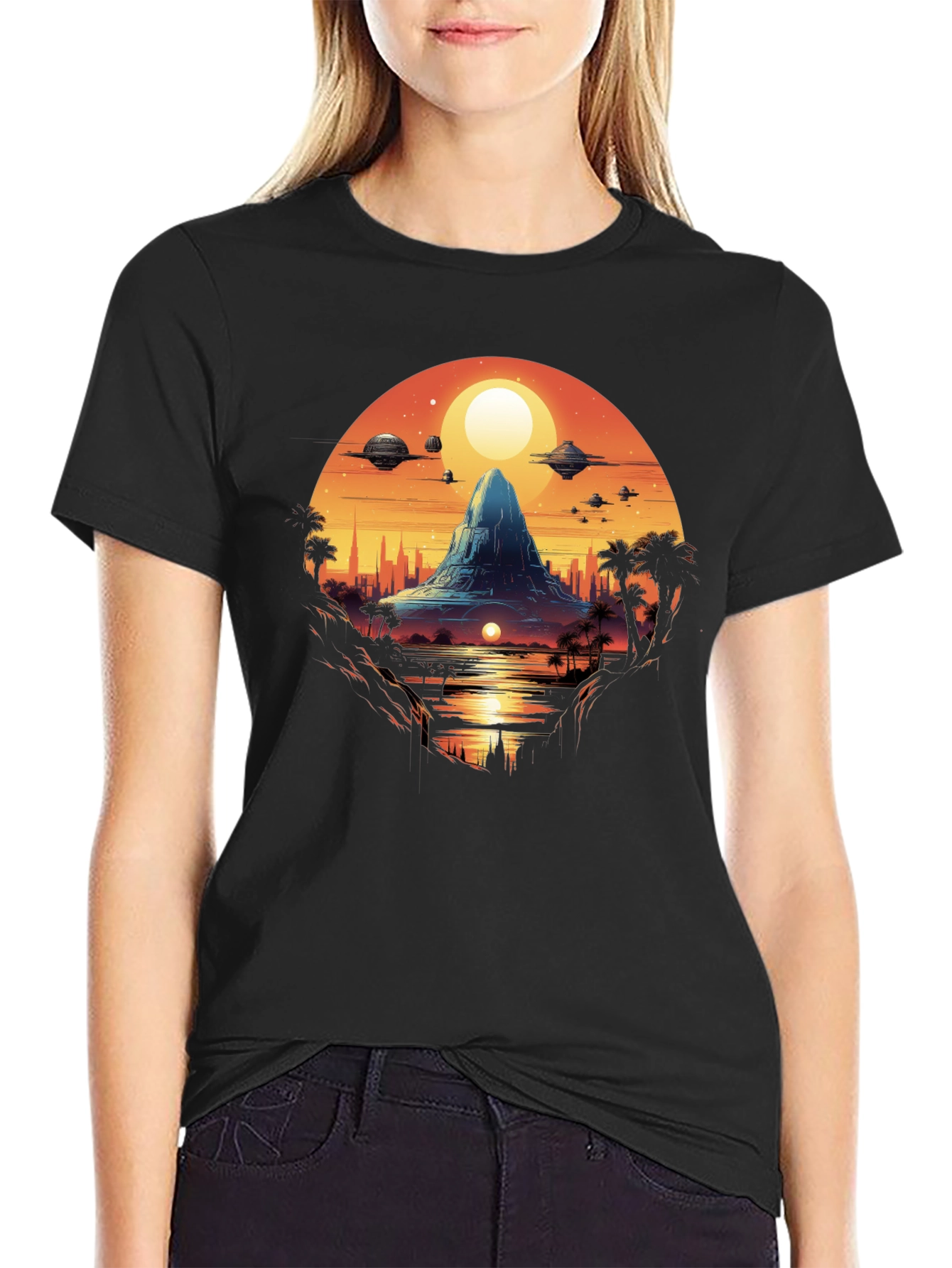 Retro Sci-Fi Graphic Tee