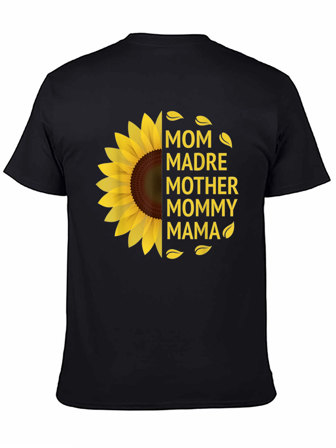 Mom Sunflower Graphic T-Shirt - Mothers Day Gift