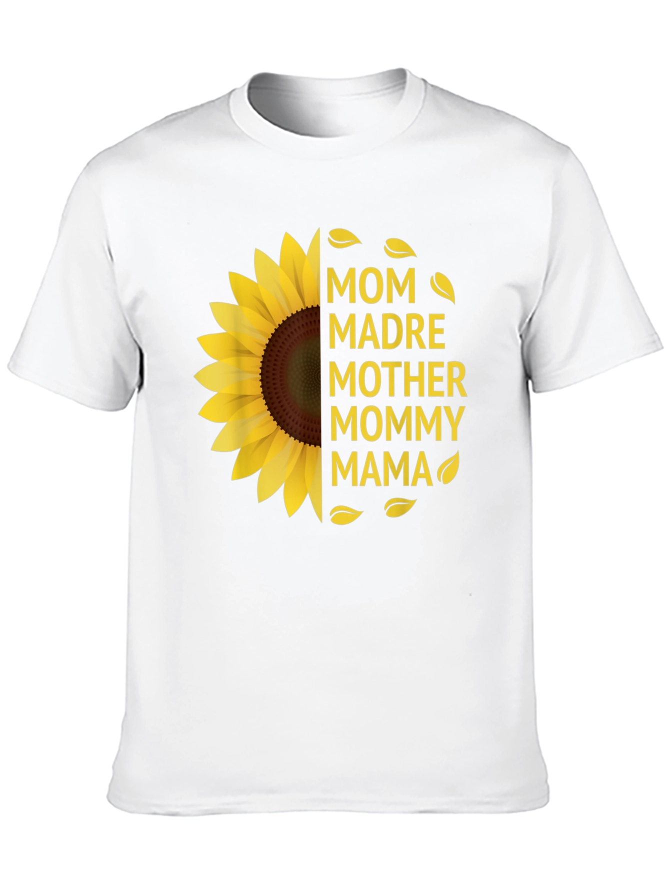 Mom Sunflower Graphic T-Shirt - Mothers Day Gift